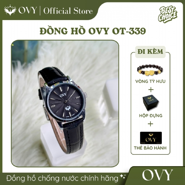 Đồng hồ Nữ MIDNIGHT LEATH OVY OT-339 Đồng hồ Nữ MIDNIGHT LEATH OVY OT-339